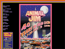 Tablet Screenshot of animaljimracing.com